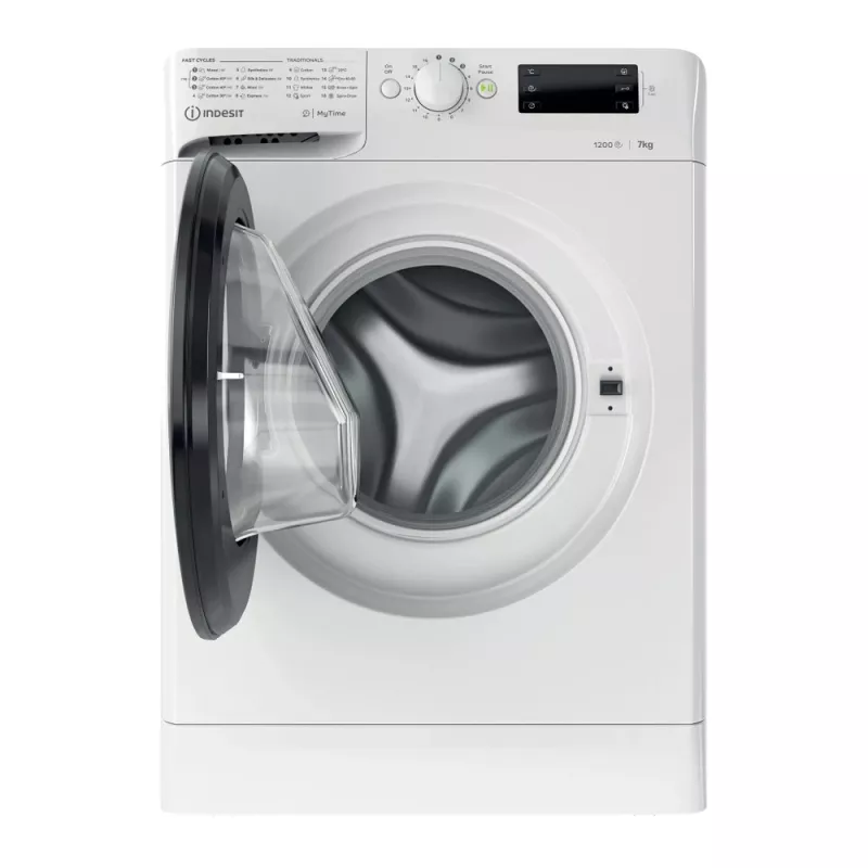 Lavadora de carga frontal Indesit MTWE 71252 WK EE 7 kg 1151 rpm blanca