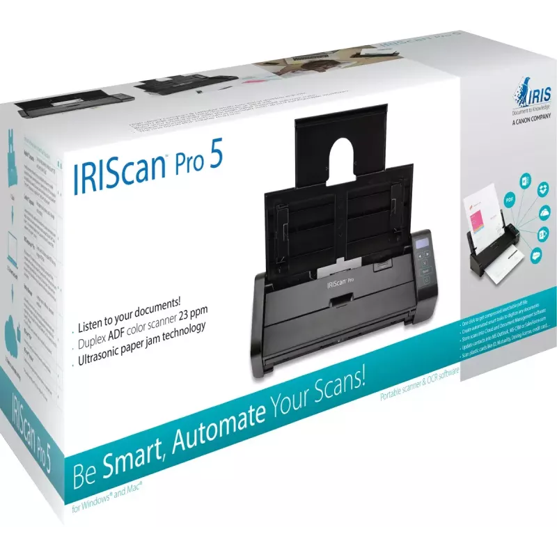 Escáner con ADF I.R.I.S. IRIScan Pro 5