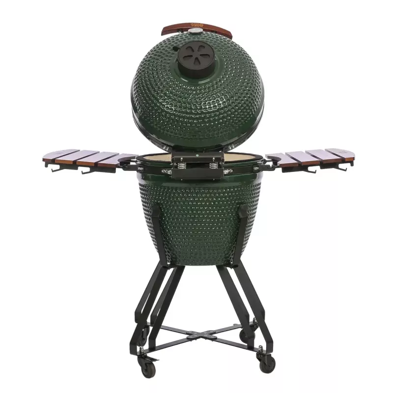 Parrilla kamado de carbón TUNABONE TunaBone Classic 21 pulgadas talla M verde