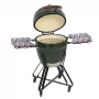 Parrilla kamado de carbón TUNABONE TunaBone Classic 21 pulgadas talla M verde