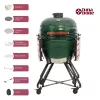 Parrilla kamado cerámica TUNABONE Classic 23 pulgadas (talla L) verde