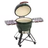 TunaBone Kamado Pro barbacoa de cerámica de 24 pulgadas, talla L, verde (TBG24GREEN-02)