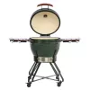 TunaBone Kamado Pro barbacoa de cerámica de 24 pulgadas, talla L, verde (TBG24GREEN-02)
