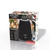 Adler AD 1295b hervidor eléctrico, 1,7 L, 2200 W, negro