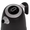 Adler AD 1295b hervidor eléctrico, 1,7 L, 2200 W, negro