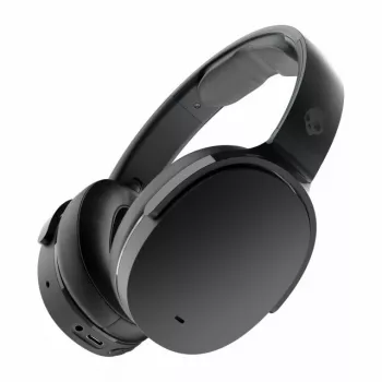 Auriculares Skullcandy Hesh ANC — over-ear con cable e inalámbricos, Bluetooth 5.0, ANC, USB-C, 22 h de autonomía, 3,5 mm, negro