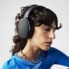 Skullcandy Hesh ANC S6HHW-N740 auriculares over-ear, con cable e inalámbricos, Bluetooth, cancelación activa de ruido, USB-C, hasta 22 h, True Black