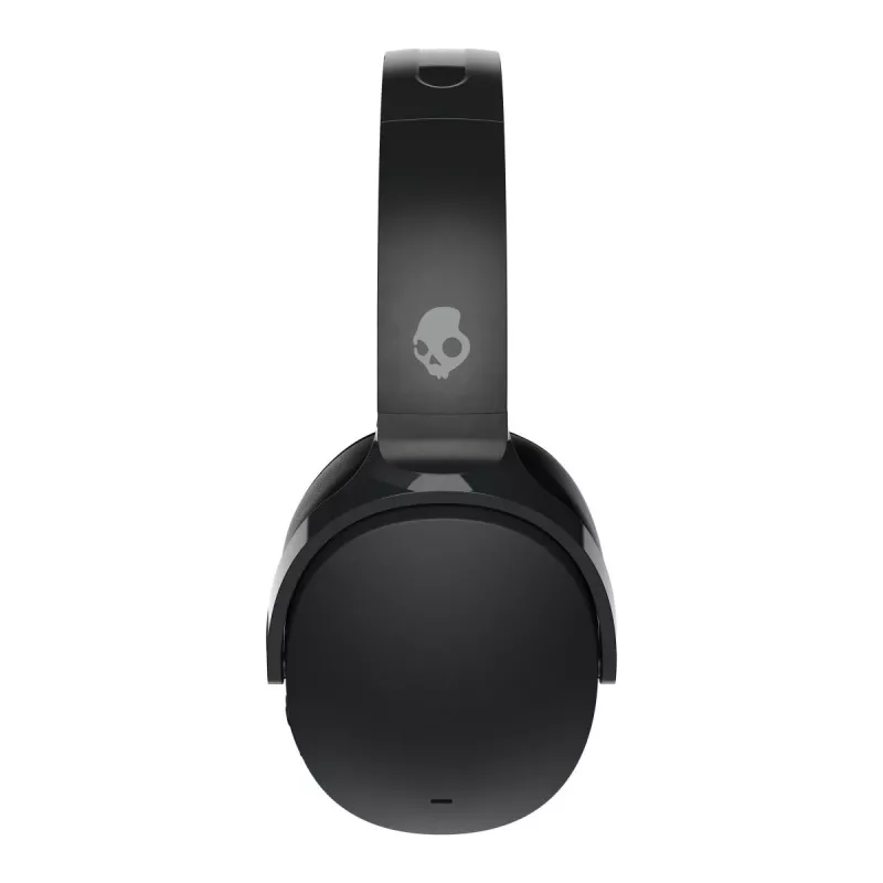 Skullcandy Hesh ANC S6HHW-N740 auriculares over-ear, con cable e inalámbricos, Bluetooth, cancelación activa de ruido, USB-C, hasta 22 h, True Black