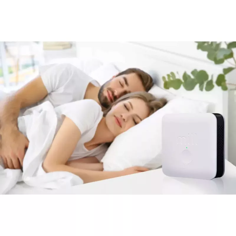 Sensor ambiental Mill Sense SENSEAIR – monitor inalámbrico de calidad del aire, humedad y temperatura (batería, Wi‑Fi, 70×30×70 mm)