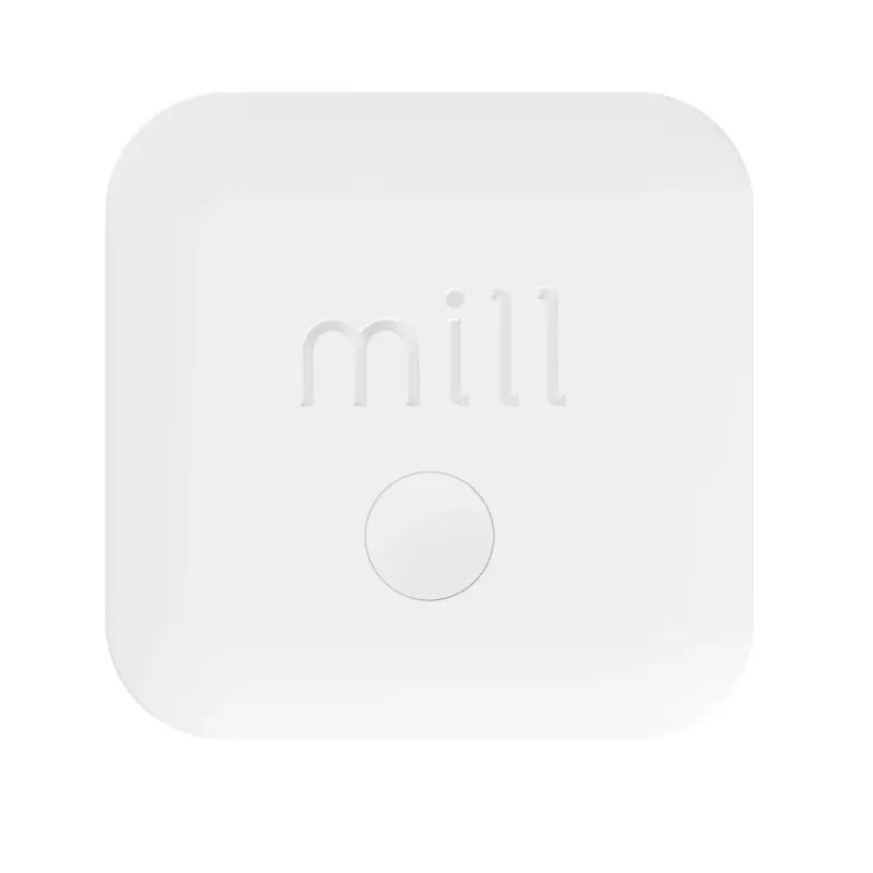 Sensor ambiental Mill Sense SENSEAIR – monitor inalámbrico de calidad del aire, humedad y temperatura (batería, Wi‑Fi, 70×30×70 mm)