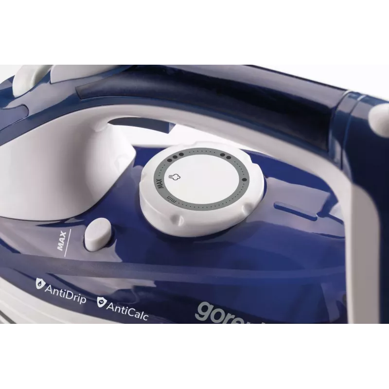 Plancha de vapor Gorenje SIH2600BLC suela cerámica 2600 W azul