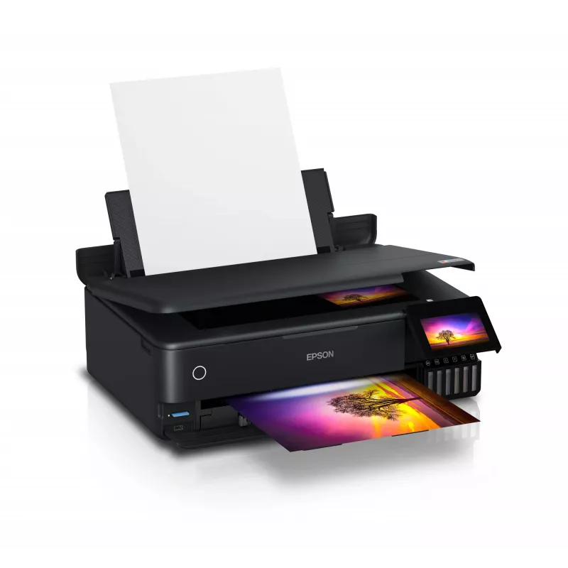Impresora multifunción de inyección de tinta Epson EcoTank L8180 — A3+, color, 5760x1440 DPI, 32 ppm, dúplex, Wi‑Fi, Ethernet