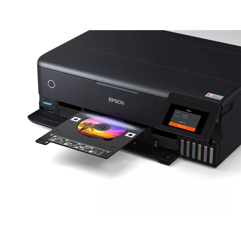 Impresora multifunción de inyección de tinta Epson EcoTank L8180 — A3+, color, 5760x1440 DPI, 32 ppm, dúplex, Wi‑Fi, Ethernet