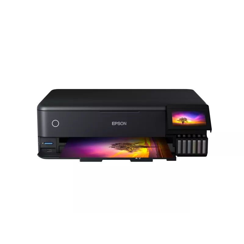 Impresora multifunción de inyección de tinta Epson EcoTank L8180 — A3+, color, 5760x1440 DPI, 32 ppm, dúplex, Wi‑Fi, Ethernet