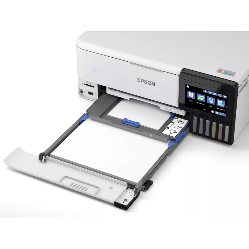 Impresora multifunción de inyección de tinta Epson EcoTank L8160 — impresión en color, 5760x1440 DPI, 32 ppm, A4, Wi‑Fi, dúplex
