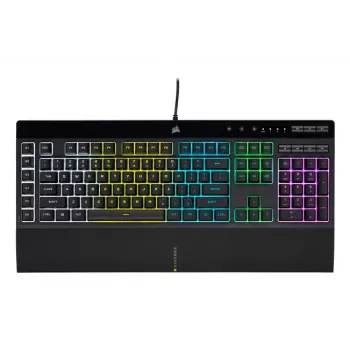 Teclado gaming CORSAIR - K55 RGB Pro Qwerty Us