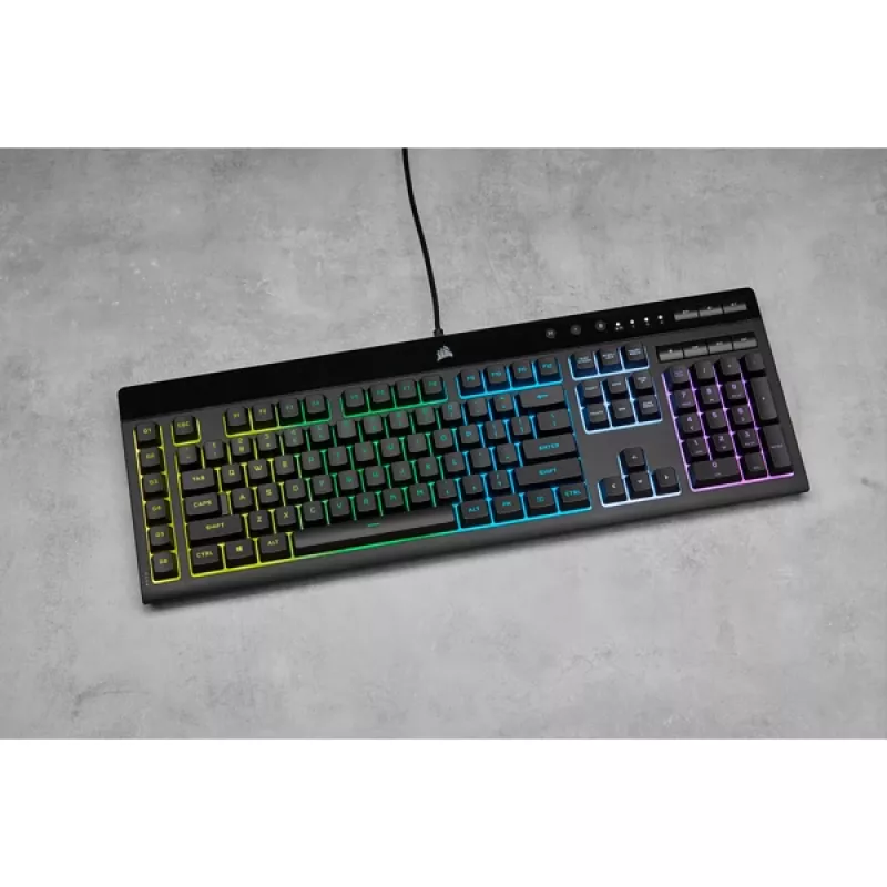 Teclado gaming CORSAIR - K55 RGB Pro Qwerty Us