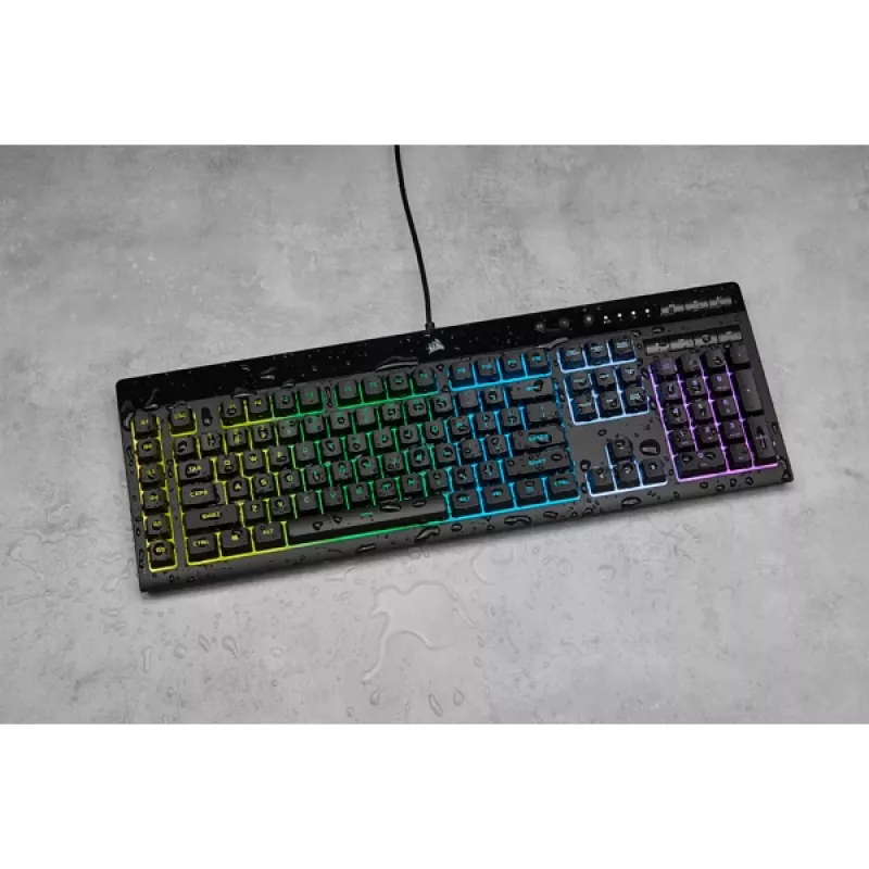 Teclado gaming CORSAIR - K55 RGB Pro Qwerty Us