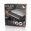 Parrilla de contacto Adler AD 3051 — acero inoxidable, 2200–2800 W, superficie de parrilla 1392 cm², temperatura ajustable, placas antiadherentes