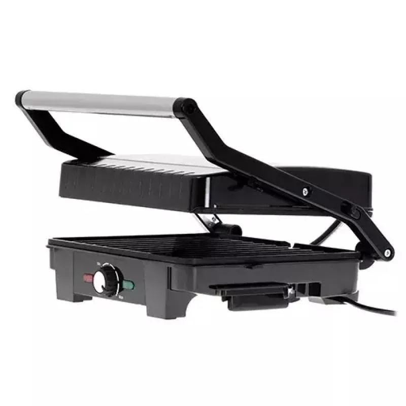 Parrilla de contacto Adler AD 3051 — acero inoxidable, 2200–2800 W, superficie de parrilla 1392 cm², temperatura ajustable, placas antiadherentes