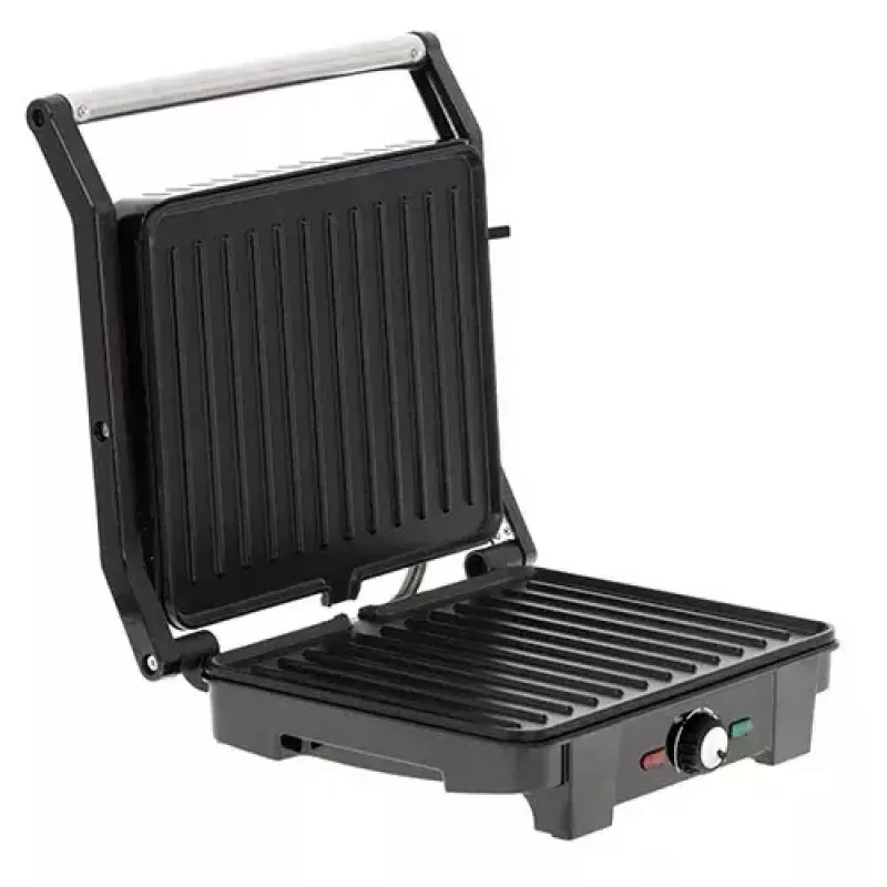 Parrilla de contacto Adler AD 3051 — acero inoxidable, 2200–2800 W, superficie de parrilla 1392 cm², temperatura ajustable, placas antiadherentes