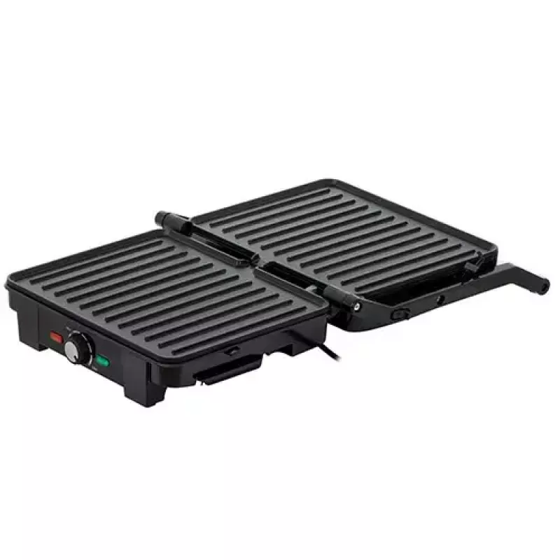 Parrilla de contacto Adler AD 3051 — acero inoxidable, 2200–2800 W, superficie de parrilla 1392 cm², temperatura ajustable, placas antiadherentes