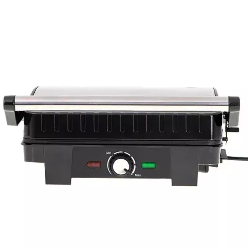 Parrilla de contacto Adler AD 3051 — acero inoxidable, 2200–2800 W, superficie de parrilla 1392 cm², temperatura ajustable, placas antiadherentes