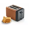 Tostadora Bosch TAT4P429 2 ranuras 970 W negro/marrón, acero inoxidable compacta