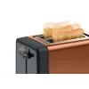 Tostadora Bosch TAT4P429 2 ranuras 970 W negro/marrón, acero inoxidable compacta