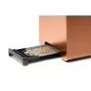Tostadora Bosch TAT4P429 2 ranuras 970 W negro/marrón, acero inoxidable compacta