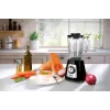 Batidora de vaso Tefal BlendForce II BL4388 — 800 W, jarra de cristal de 1,25 l, trituradora de hielo, negro/acero inoxidable cepillado