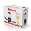 Batidora de vaso Tefal BlendForce II BL4388 — 800 W, jarra de cristal de 1,25 l, trituradora de hielo, negro/acero inoxidable cepillado
