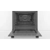 Horno integrable Bosch Serie 2 HBF010BR1S eléctrico, 66 L, acero inoxidable, mandos giratorios
