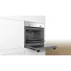 Horno integrable Bosch Serie 2 HBF010BR1S eléctrico, 66 L, acero inoxidable, mandos giratorios