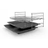 Horno integrable Bosch Serie 2 HBF010BR1S eléctrico, 66 L, acero inoxidable, mandos giratorios