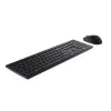Teclado y ratón DELL Pro - KM5221W - US International (QWERTY) - Negro - (RTL BOX)