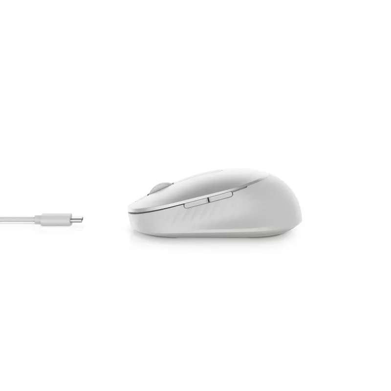 Ratón DELL Pro Premium Compact - MS7421W - platino-plata, ambidiestro, óptico, RF Wireless + Bluetooth, 1600 DPI, platino, plata (envase abierto)