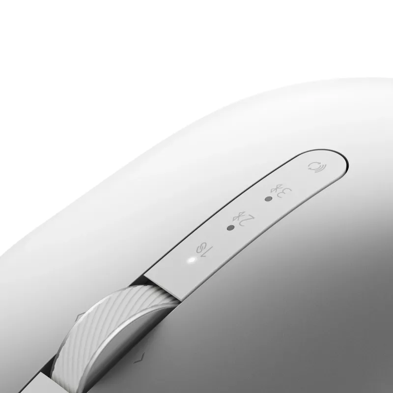 Ratón DELL Pro Premium Compact - MS7421W - platino-plata, ambidiestro, óptico, RF Wireless + Bluetooth, 1600 DPI, platino, plata (envase abierto)
