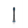 Cabezales de cepillo de dientes ETA ETA070790600 — 2 uds., compatibles con cepillos de dientes eléctricos ETA, colores negro/azul/blanco