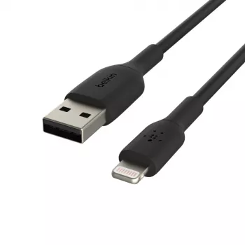 Cable Lightning Belkin CAA001BT0MBK 0,15 m negro