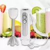 Batidora de brazo Adler AD 4625w — batidora de mano, 5 velocidades, turbo, 1500 W, cuchillas de acero inoxidable, plata/blanco