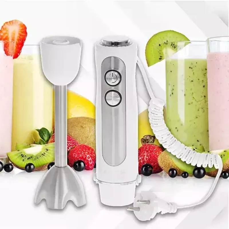 Batidora de brazo Adler AD 4625w — batidora de mano, 5 velocidades, turbo, 1500 W, cuchillas de acero inoxidable, plata/blanco