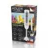 Batidora de brazo Adler AD 4625w — batidora de mano, 5 velocidades, turbo, 1500 W, cuchillas de acero inoxidable, plata/blanco