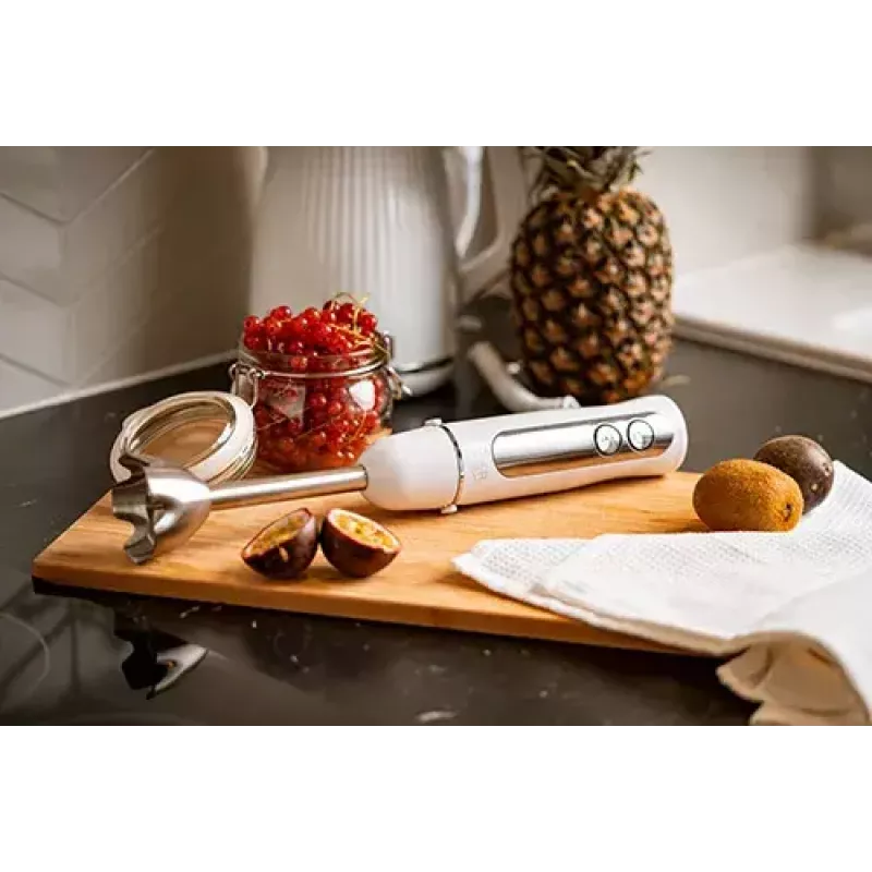 Batidora de brazo Adler AD 4625w — batidora de mano, 5 velocidades, turbo, 1500 W, cuchillas de acero inoxidable, plata/blanco