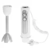 Batidora de brazo Adler AD 4625w — batidora de mano, 5 velocidades, turbo, 1500 W, cuchillas de acero inoxidable, plata/blanco