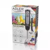 Batidora de brazo Adler AD 4625B — batidora de mano, 1500 W máx., 850 W potencia nominal, 5 velocidades, control mecánico, turbo, cuchilla de acero inoxidable, negro