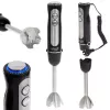 Batidora de brazo Adler AD 4625B — batidora de mano, 1500 W máx., 850 W potencia nominal, 5 velocidades, control mecánico, turbo, cuchilla de acero inoxidable, negro