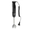Batidora de brazo Adler AD 4625B — batidora de mano, 1500 W máx., 850 W potencia nominal, 5 velocidades, control mecánico, turbo, cuchilla de acero inoxidable, negro
