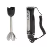 Batidora de brazo Adler AD 4625B — batidora de mano, 1500 W máx., 850 W potencia nominal, 5 velocidades, control mecánico, turbo, cuchilla de acero inoxidable, negro