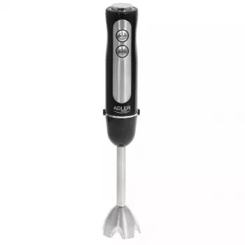 Batidora de brazo Adler AD 4625B — batidora de mano, 1500 W máx., 850 W potencia nominal, 5 velocidades, control mecánico, turbo, cuchilla de acero inoxidable, negro